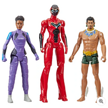 Načíst obrázek do prohlížeče Galerie, Black Panther Wakanda Forever Titan Hero Series 3 Figure Pack