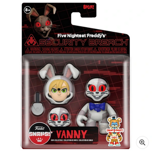Five Nights At Freddys Funko Snaps Vanny Security Breach Action Figure