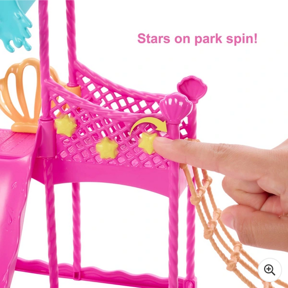 Barbie Skipper First Jobs  Big Babysitting Adventure Water Park Playset