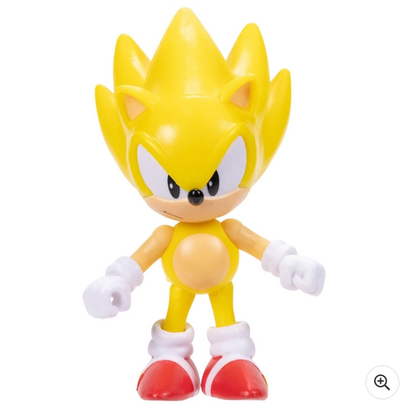 Sonic The Hedgehog 6cm Super Sonic Figure