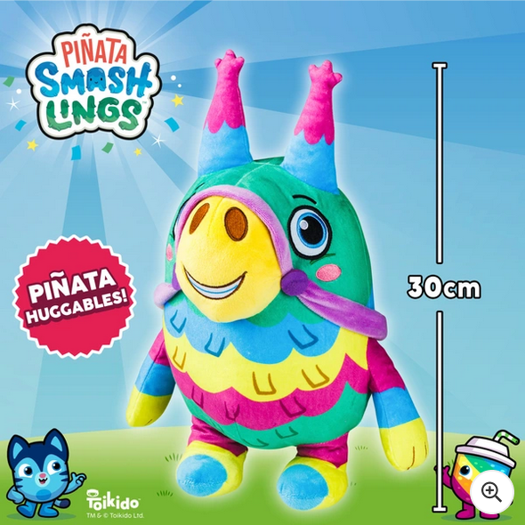 Piñata Smashlings 30cm Huggable Dazzle the Donkey Plush