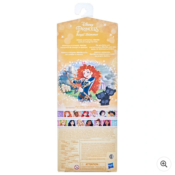 Disney Princess Royal Shimmer Doll Merida