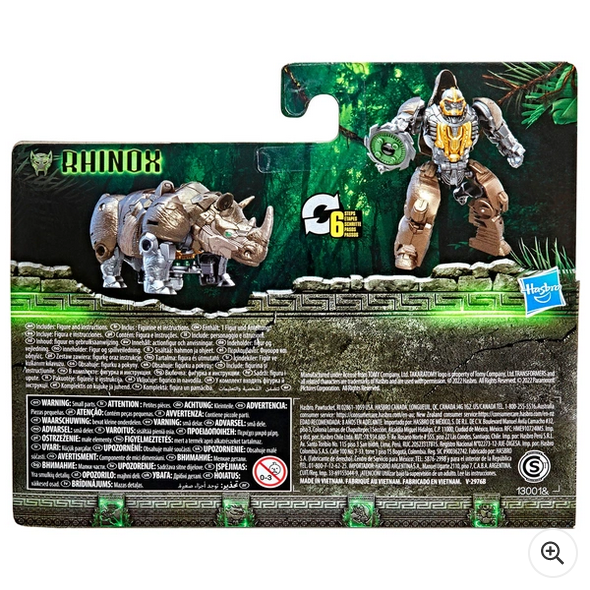 Transformers: Rise of the Beasts Beast Alliance Battle Changers Rhinox Action Figure