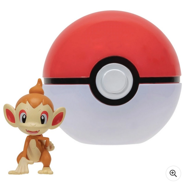 Pokémon Clip 'N' Go Chimchar and Pokéball