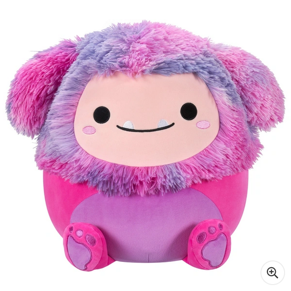 30cm Woxie the Magenta Bigfoot Soft Toy