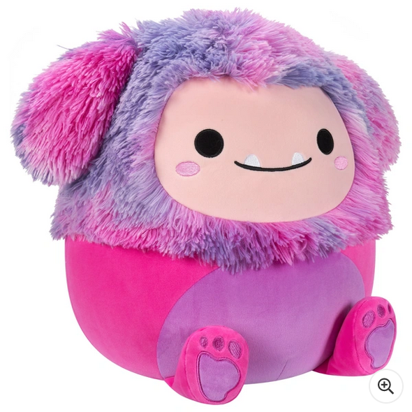 30cm Woxie the Magenta Bigfoot Soft Toy