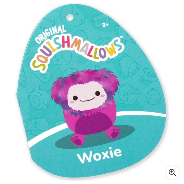 30cm Woxie the Magenta Bigfoot Soft Toy