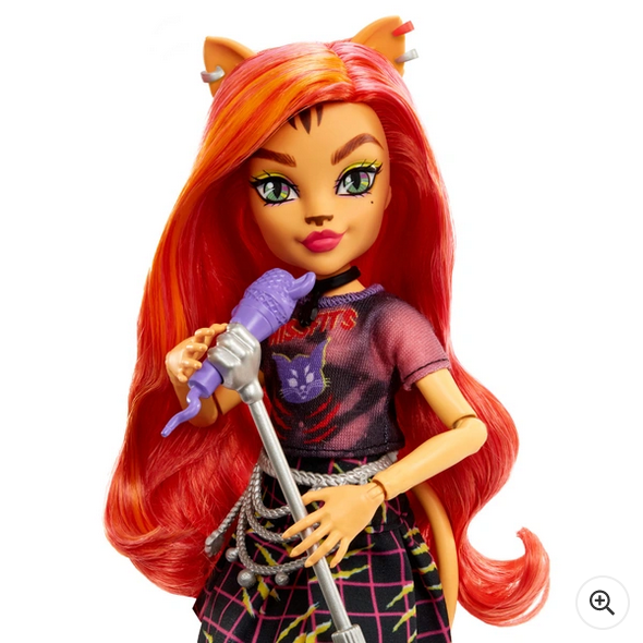 Monster High Toralei Stripe Doll with Pet and Accessories