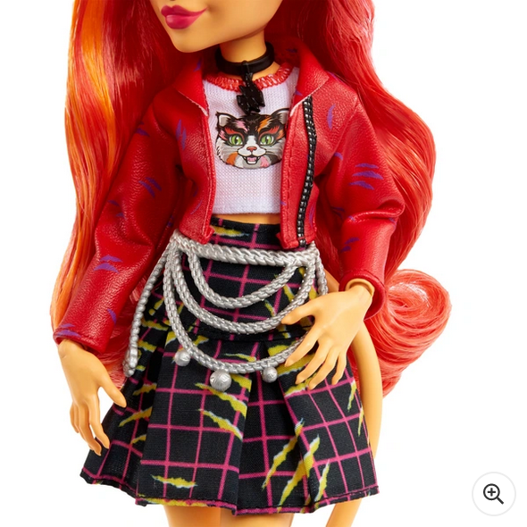 Monster High Toralei Stripe Doll with Pet and Accessories