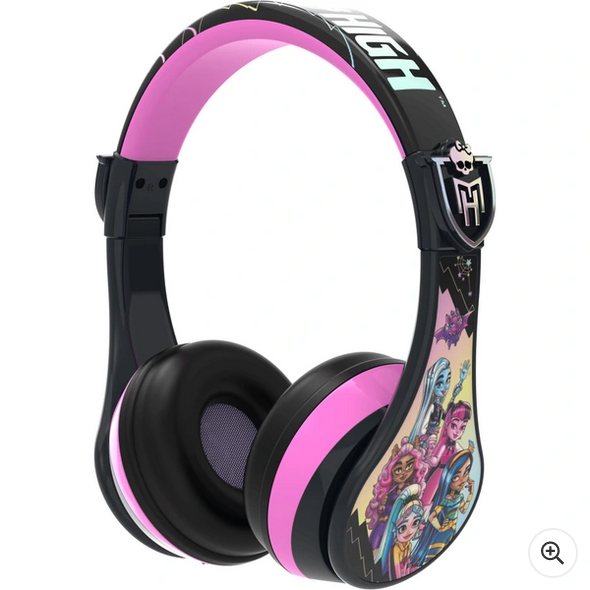 Monster High Kids' Wireless Bluetooth Headphones