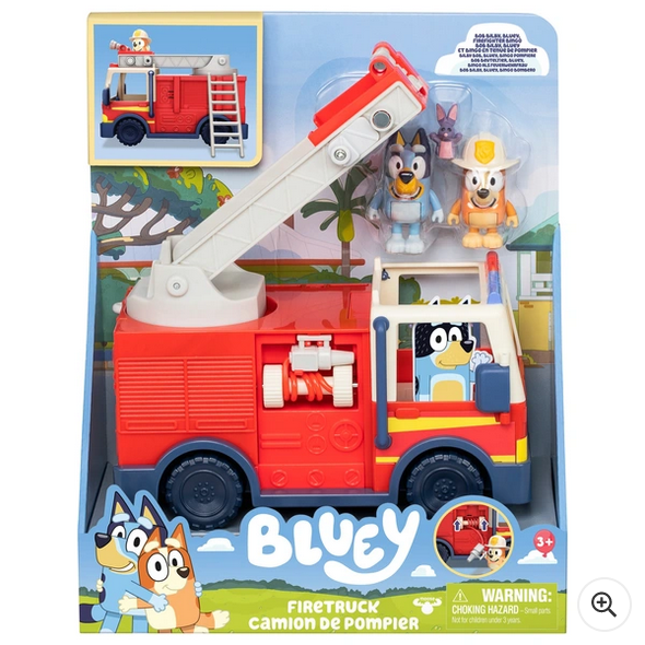 Bluey Firetruck Vehicle