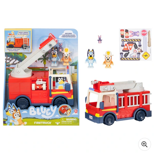 Bluey Firetruck Vehicle