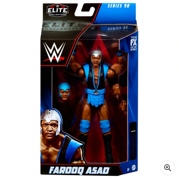 WWE Elite Series 98 Faarooq Asad Action Figure