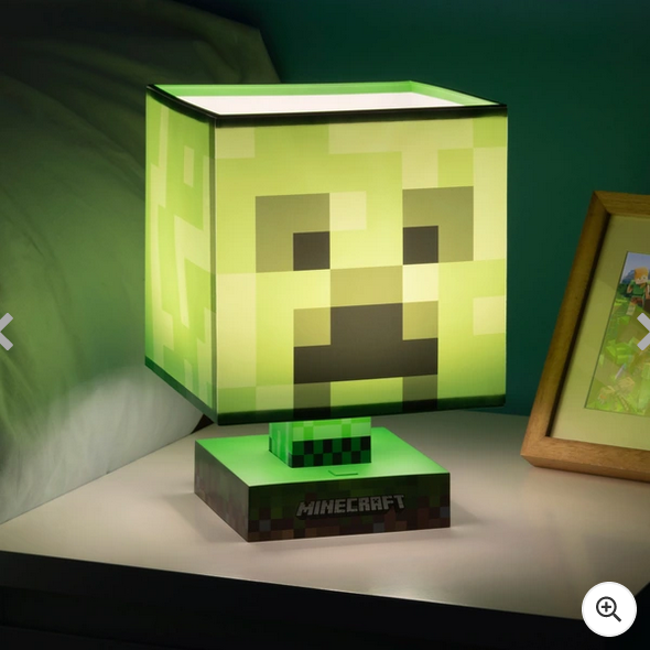 Minecraft Creeper Icon Lamp