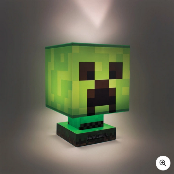 Minecraft Creeper Icon Lamp