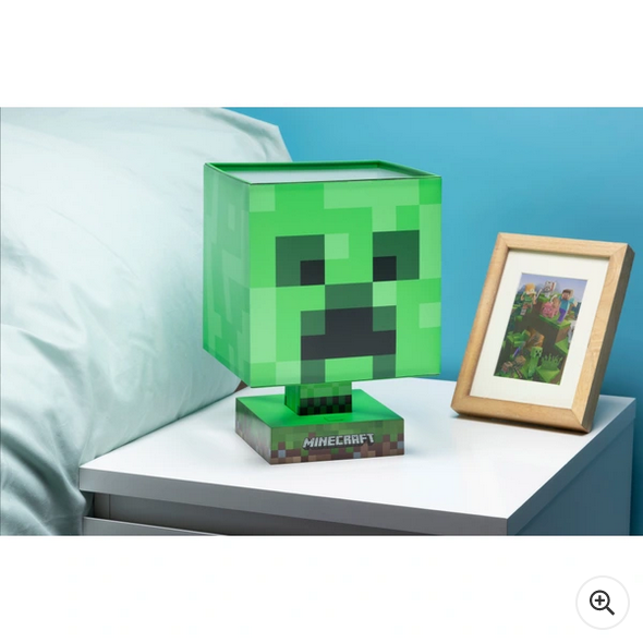 Minecraft Creeper Icon Lamp