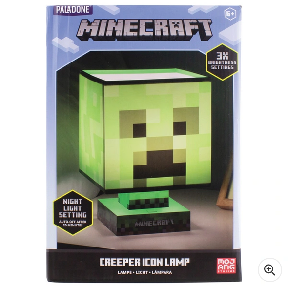 Minecraft Creeper Icon Lamp