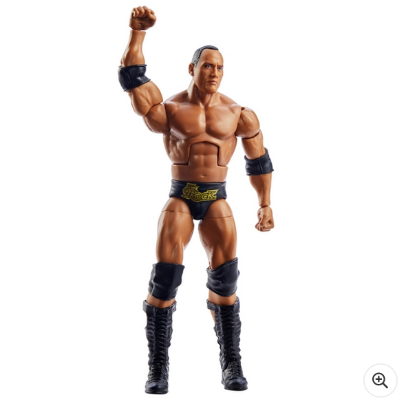 WWE WrestleMania Elite The Rock Action Figure