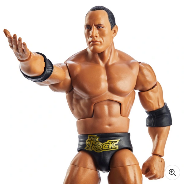 WWE WrestleMania Elite The Rock Action Figure