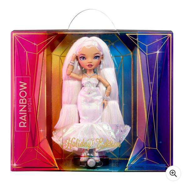 Rainbow High Holiday Edition Collector Doll- Roxie Grand