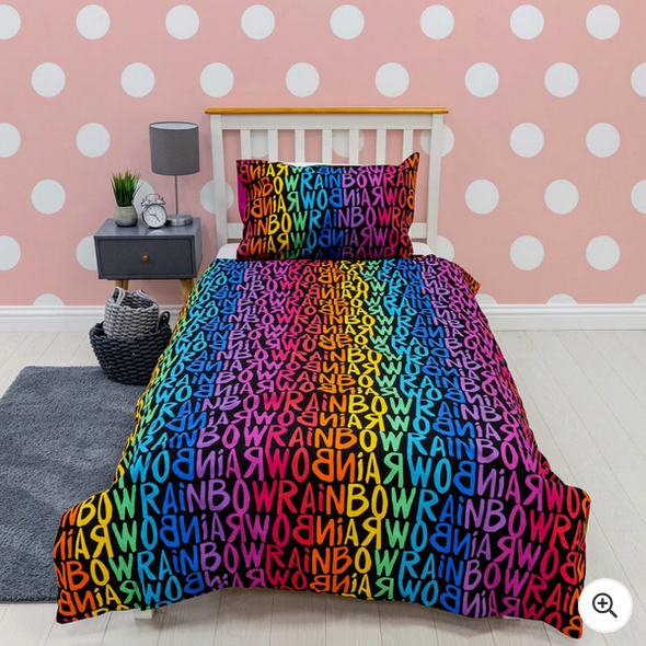 Rainbow High Single Reversible Duvet Set