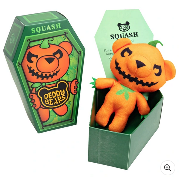 Deddy Bear 13cm Coffin Squash Plush