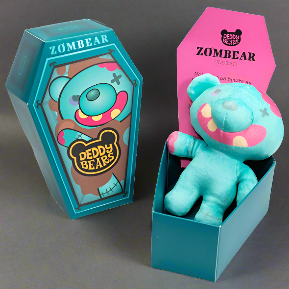 Deddy Bear 13cm Coffin Zombear Plush