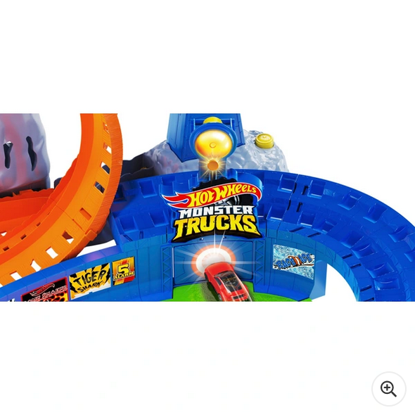 Hot Wheels Monster Trucks Volcano Arena Set