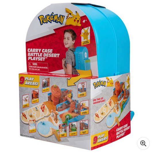 Pokémon Carry Case Battle Desert Playset