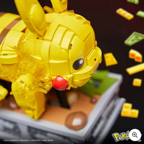 Mega Pokémon Motion Pikachu Building Set