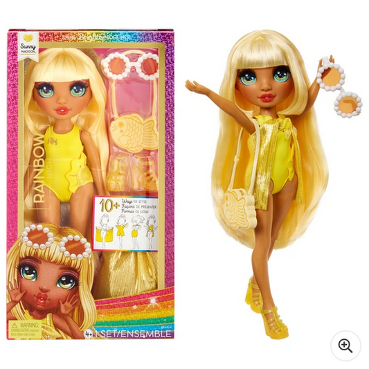 Rainbow High Swim & Style Sunny Fashion Doll