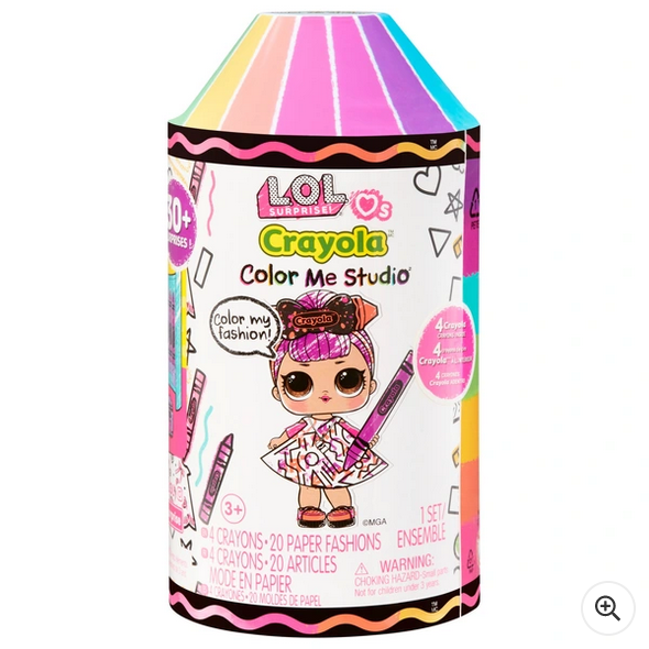 L.O.L. Surprise! Loves Crayola Colour Me Studio Various Styles