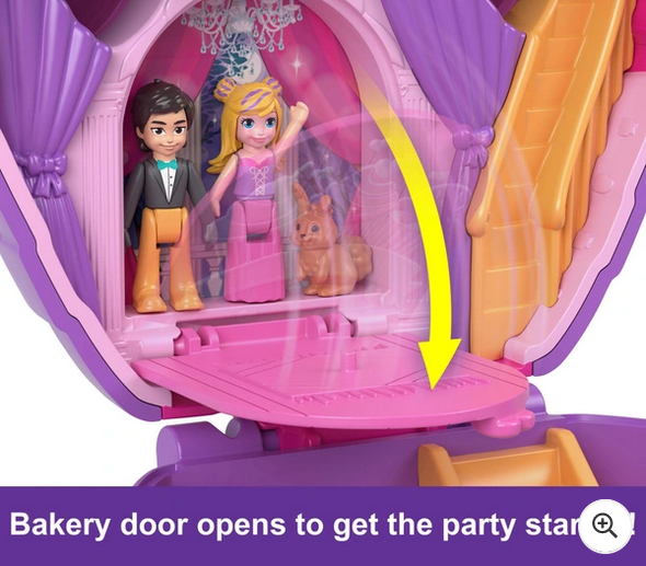 Polly Pocket Something Sweet Cupcake Compact Playset