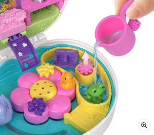 Polly Pocket Compact Flower Garden Bunny