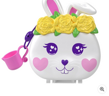 Load image into Gallery viewer, Polly Pocket Compact Flower Garden Bunny
