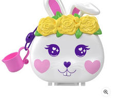 Načíst obrázek do prohlížeče Galerie, Polly Pocket Compact Flower Garden Bunny