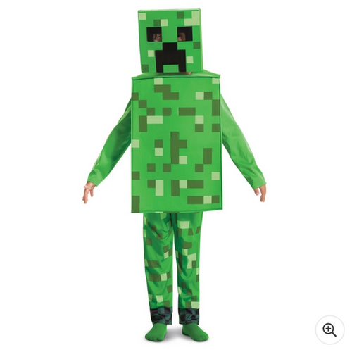 Minecraft Creeper Costume 33.02L x 25.4W x 5.715H cm