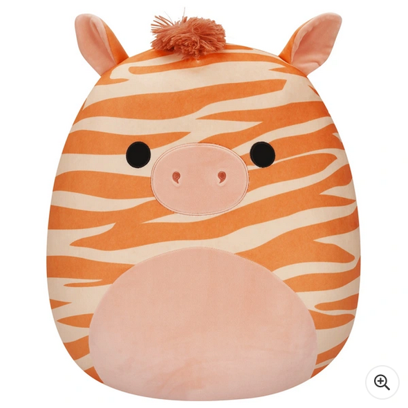 Squishmallows 50cm Josue the Peach Zebra Plush