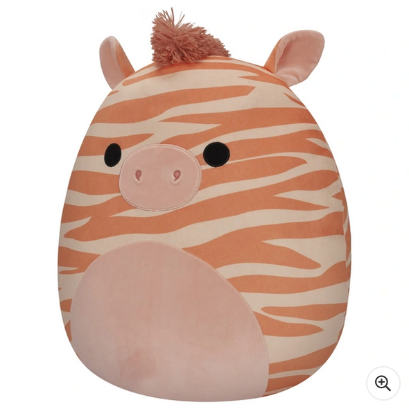 Squishmallows 50cm Josue the Peach Zebra Plush