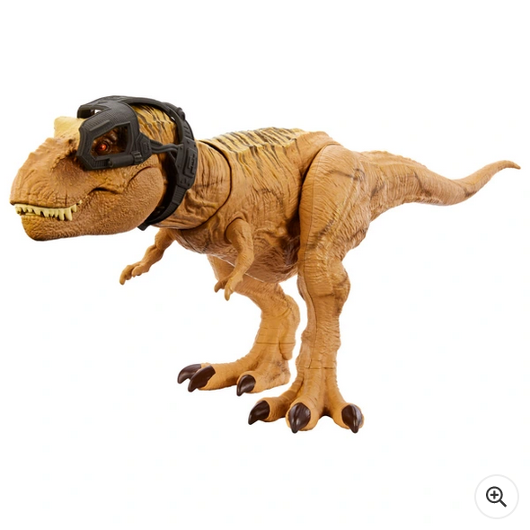 Jurassic World Hunt N' Chomp Tyrannosaurus Rex Dinosaur Toy Figure with Sound