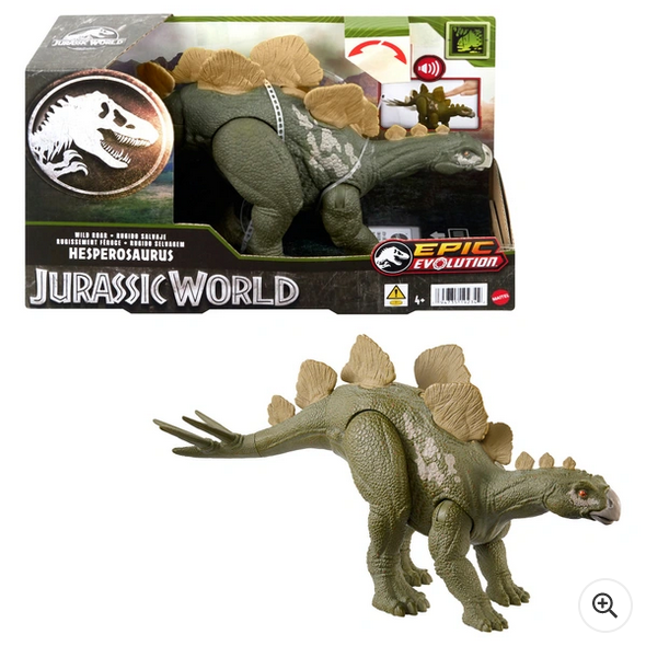 Jurassic World Wild Roar Hesperosaurus Dinosaur