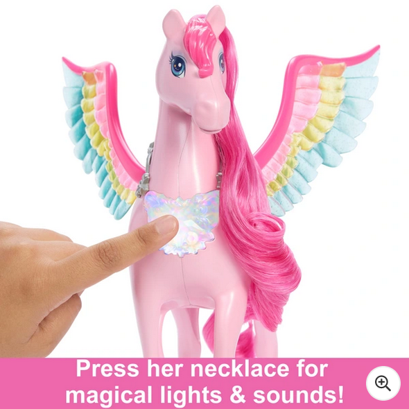 Barbie A Touch Of Magic Pegasus Figure