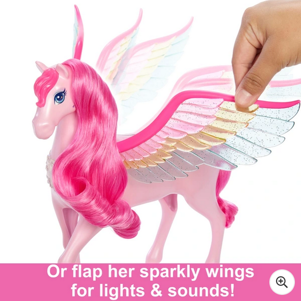 Barbie A Touch Of Magic Pegasus Figure