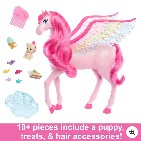 Barbie A Touch Of Magic Pegasus Figure