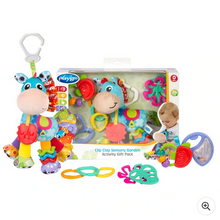 Načíst obrázek do prohlížeče Galerie, Playgro Clip Clop Sensory Garden Newborn Gift Set