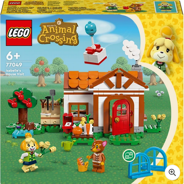 Animal Crossing LEGO 77049 Isabelle's House Visit Set