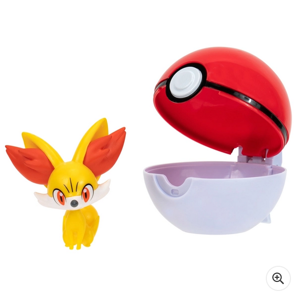 Pokémon Clip ‘N’ Go Fennekin and Poké Ball