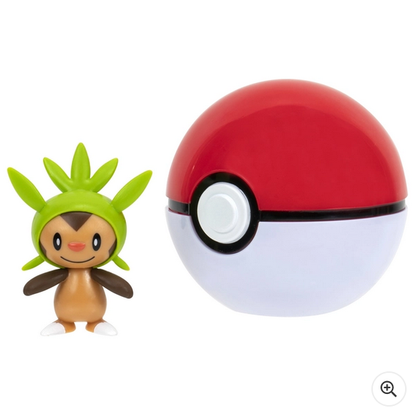 Pokémon Clip ‘N’ Go Chespin and Poke Ball