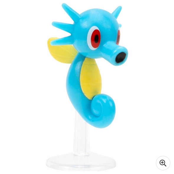 Pokémon Litwick and Horsea 5cm Battle Figures 2 Pack