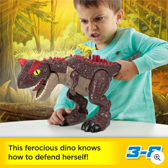 Imaginext Jurassic World Deluxe XL Spike Strike Carnotaurus